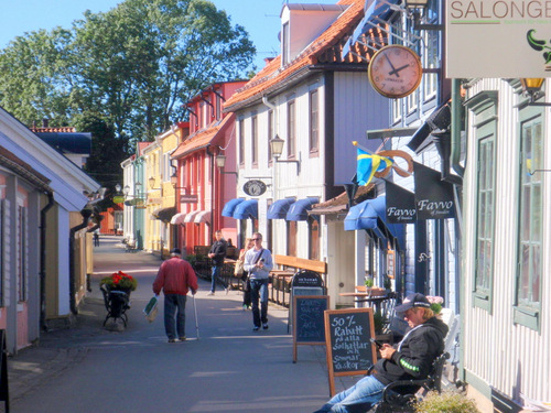 Sigtuna, Preserved Medieval Town Center.